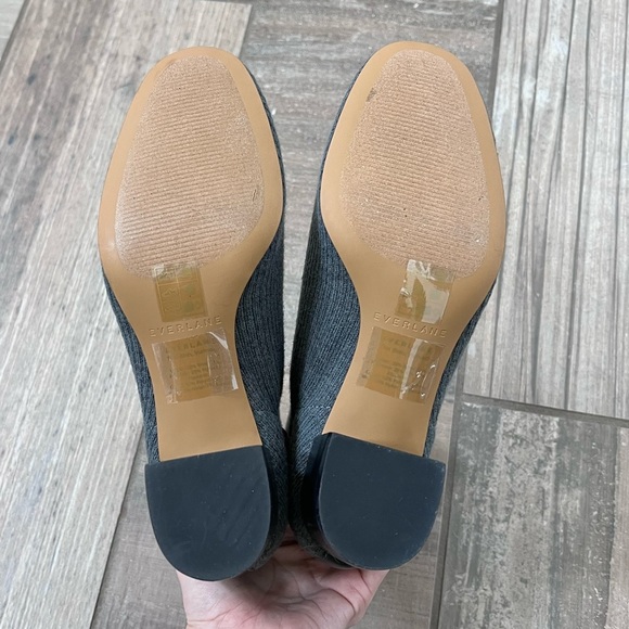 Everlane Dark Grey Ribbed The Wool Glove Knit size 9 - Picture 9 of 10